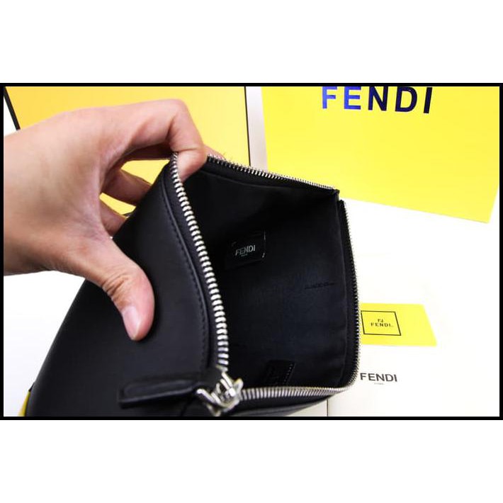 TAS CLUTCH PRIA MURAH FENDI MIRROR 1:1 IMPORT QUALITY BEST SELLER