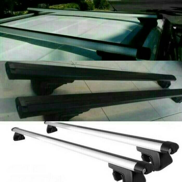 Cross Bar / Bagasi Atas / Roof Rack / Cross bar jepit Roof Rail Pajero Old/New/Grand