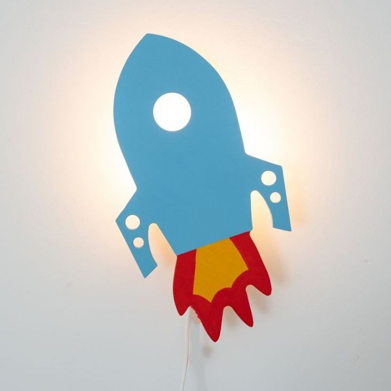 Lampu Tidur Roket - Lampu Tidur Anak - Lampu Tidur Unik