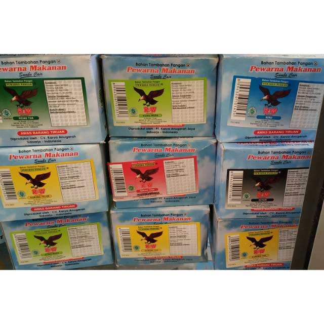 

pewarna makanan rajawali