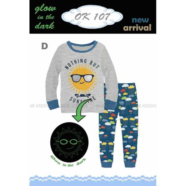 Piyama Anak  Laki laki  Our Kiddos Ok  107 D Sunshine Baju 