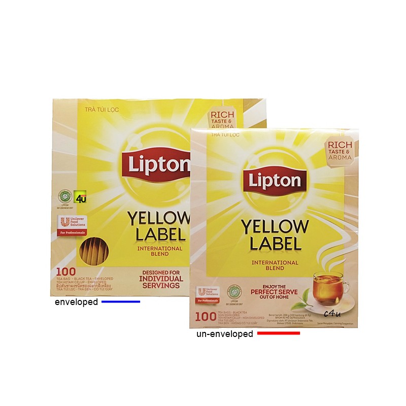 

Lipton - Yellow Label Tea - 100 pcs Tea Bag