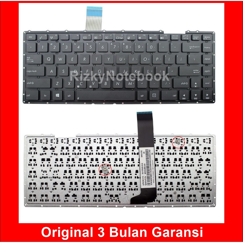 Keyboard Laptop ASUS X450C X450CA X450CC A450C A450CA A450CC X452C X452CP X452E X452EA A450LC A450L