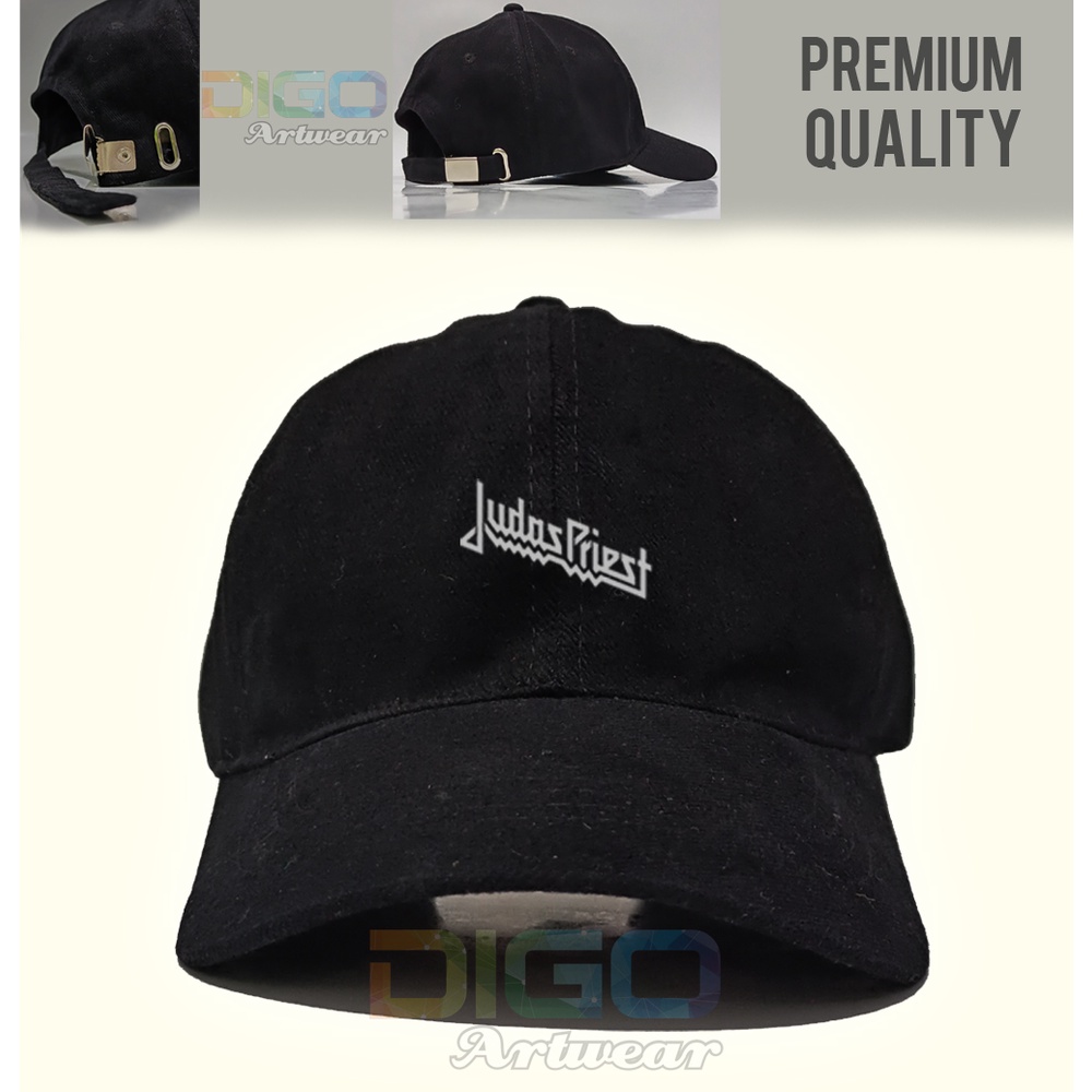 TOPI JUDAS PRIEST PREMIUM , CAPS / HAT COTTON CAKOP BESI / TOPI BASEBALL