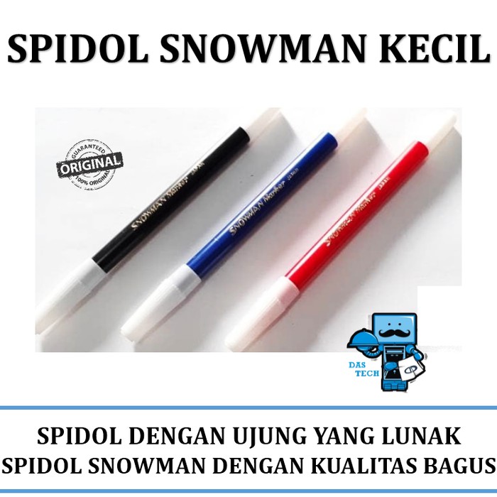 

Spidol Snowman Kecil - Original