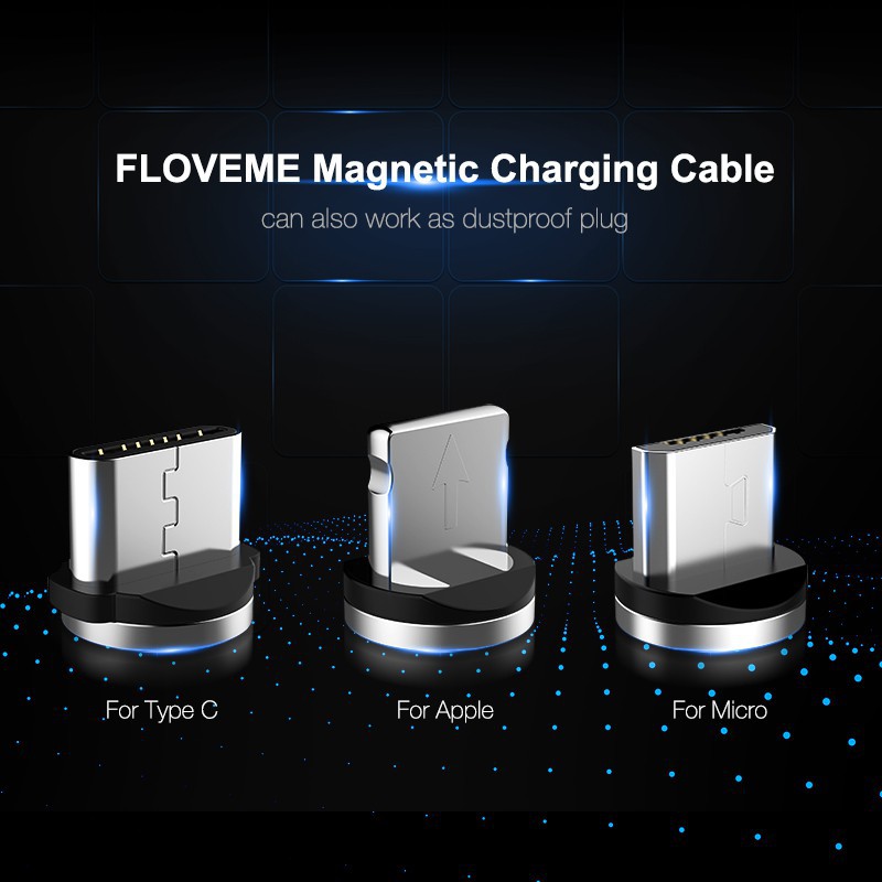 Grab medan Floveme Kabel Charger Magnetic USB Type C 1 Meter - T21604 4011709184