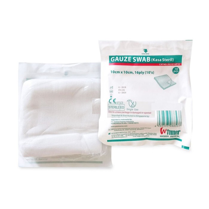 Jual Winner Gauze Swab Kasa Steril Cm X Cm Isi Pcs Shopee