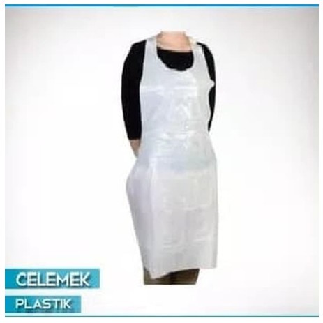 Apron Medis Celemek Plastik Apron - 1 Pak isi 10 Lembar