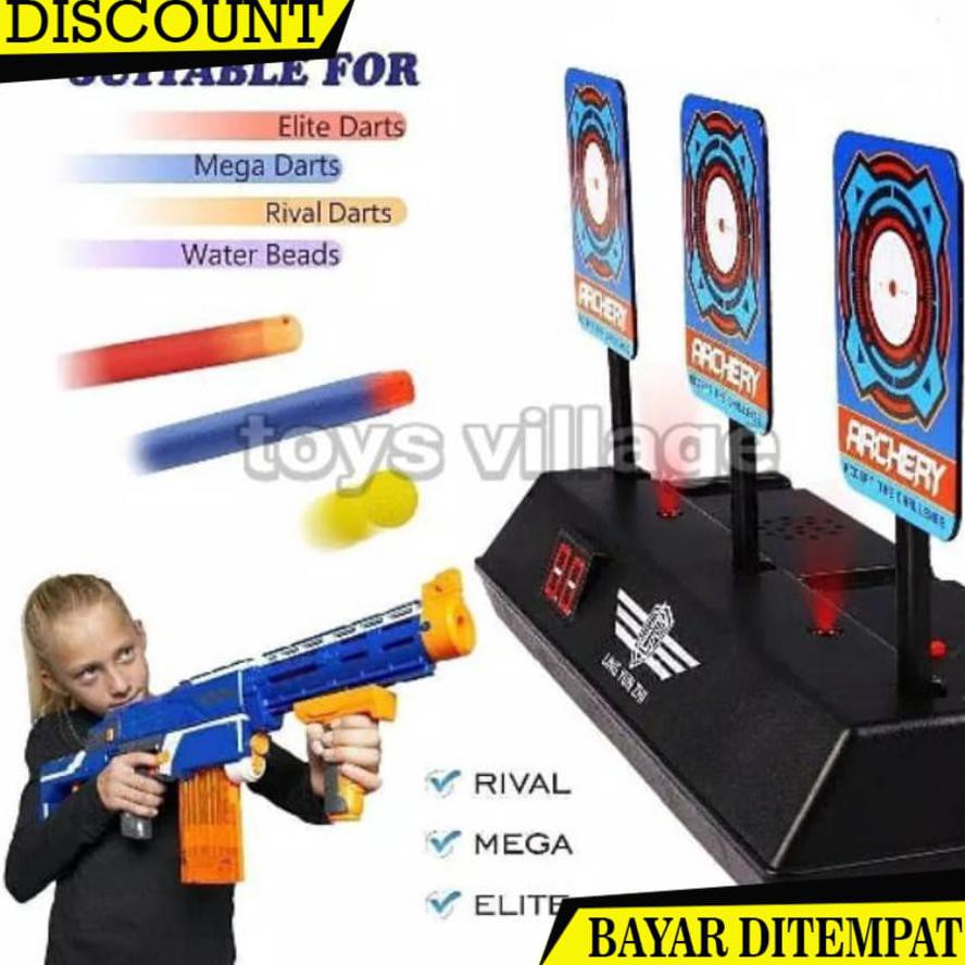 nerf electronic target board