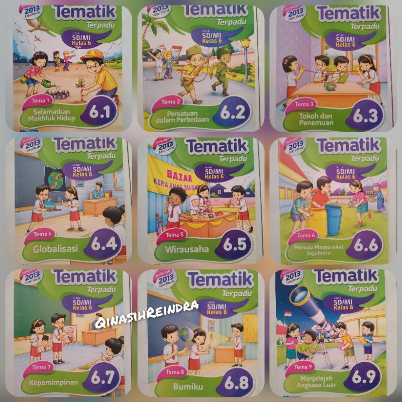 Tematik Masmedia SD/Mi kelas 6 K13