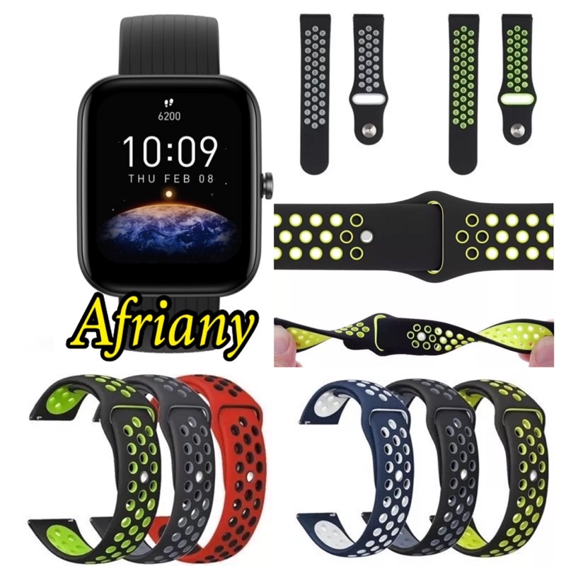 Strap Sport Smartwatch Amazfit Bip 3 / Bip 3 Pro - Rubber Silikon Silicone