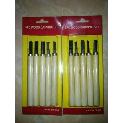 Alat Pengrajin MengUkir Kayu/Tooll Kit Kikir Ukir Kayu Set isi 5 Pcs