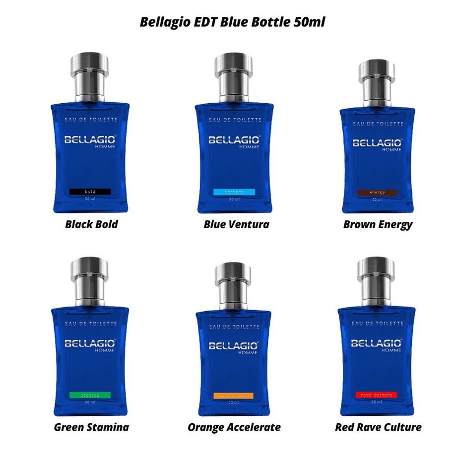 BELLAGIO Eau De Toilette 50ml | EDT Minyak Wangi Perfume Parfum by AILIN