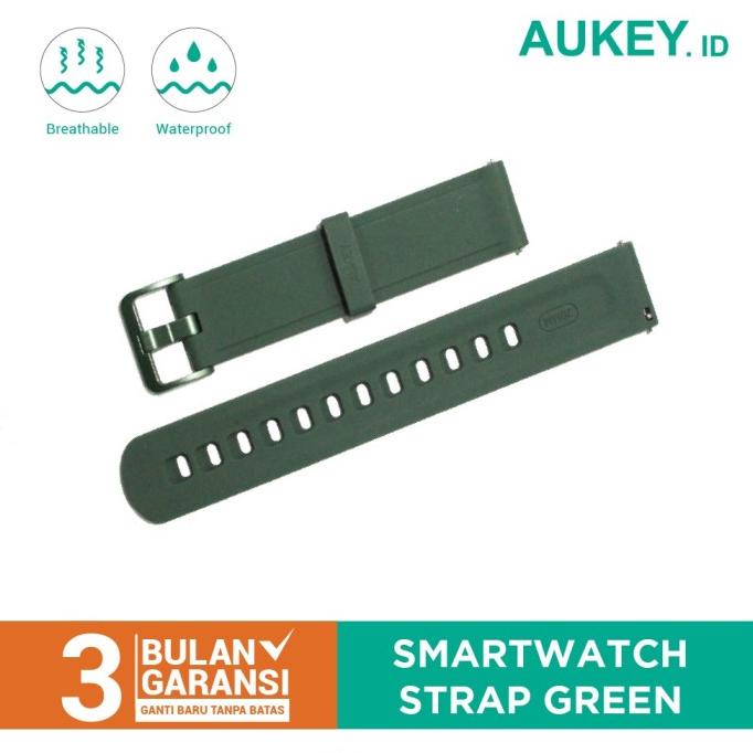 Aksesoris Aukey Smartwatch Strap Green Viral