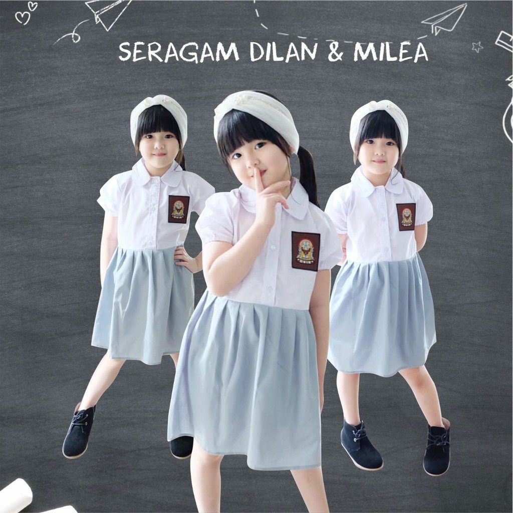 Seragam Anak Sma Dilan Milea Baju Kids Lucu Unik Shopee Indonesia