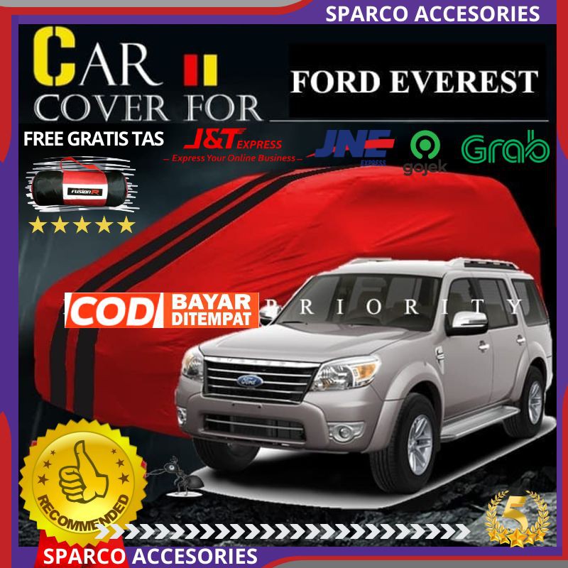 Body Cover Mobil FORD EVEREST Sarung Selimut Mobil Ford Everest Warna Waterproof Ford Everest