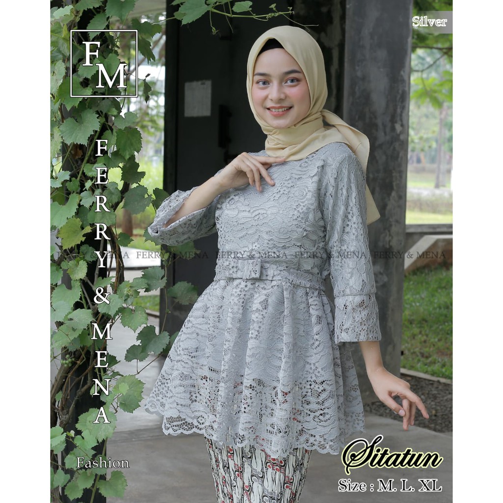 FER&gt; KEBAYA MODERN - KEBAYA SITATUN - BRUKAT KEBAYA MODERN - OUTFIT WISUDA MODERN - KEBAYA CANTIK