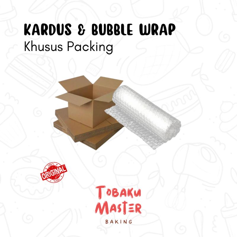 

[ KHUSUS PACKING ] Kardus & Bubble Wrap