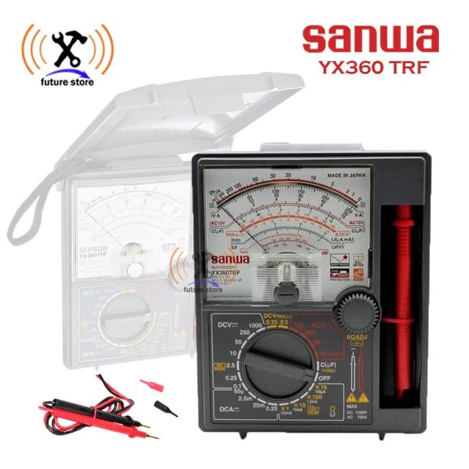 SANWA YX360 TRF MULTITESTER MULTIMETER AVOMETER ANALOG ORIGINAL