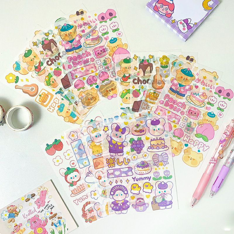 

[BUY 2 GET 2 FREE] RANDOM STICKER JAPANESE PAPER JOURNAL SCRAPBOOK STICKER DEKORASI PHOTOCARD STIKER DECO