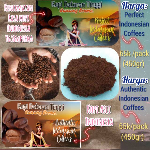 

Kopi dataran tinggi gunung bromo (450gr)