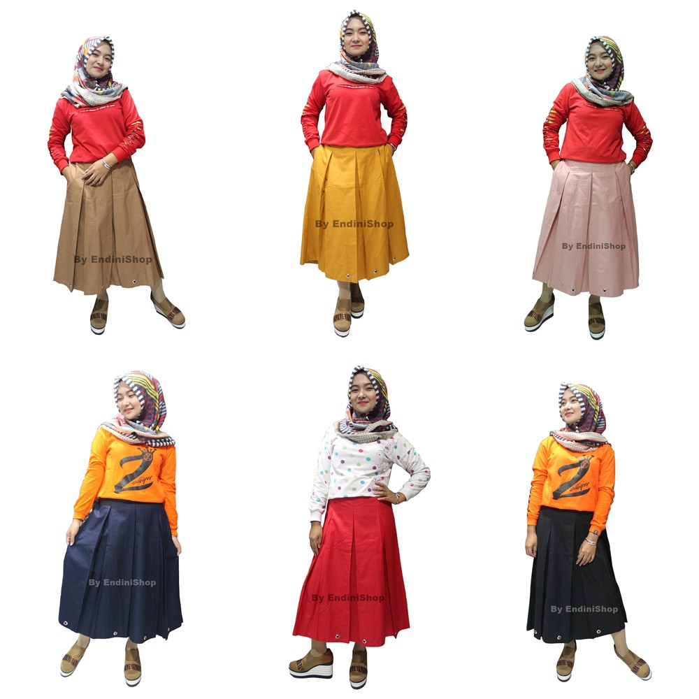 Rok Wanita Model Bot Ring Numia Bahan Cigarette-1