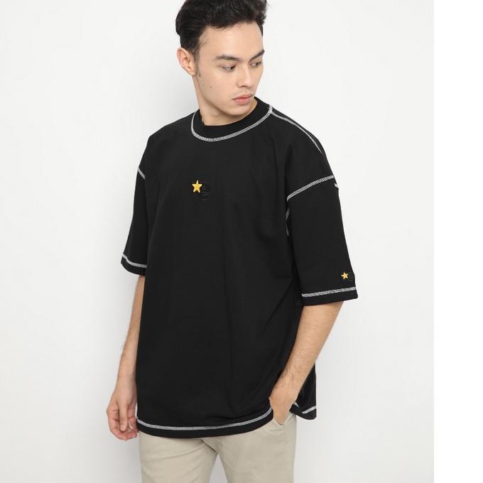 DS2D★ Erigo T-Shirt Oversize Moura Black Terlaku