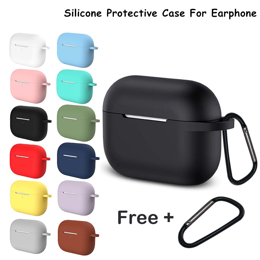 Case Pelindung Bahan Silikon Untuk Earphone