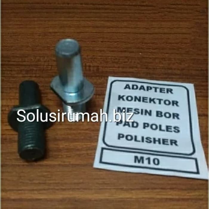 Baut M10 Adapter Konektor Mesin Bor Drill Pad Poles Polisher M10