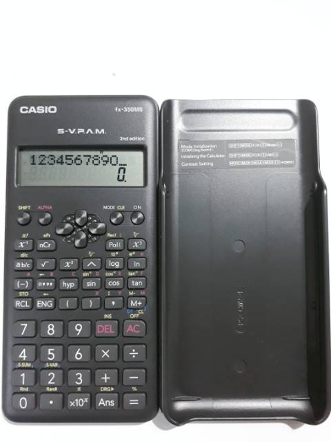 

Casio original calculator kalkulator scientific fx 350ms (rendom)