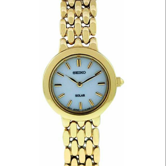 SEIKO SUP022 Solar Powered Quartz Watch Original SUP022P1 Jam Tangan Wanita