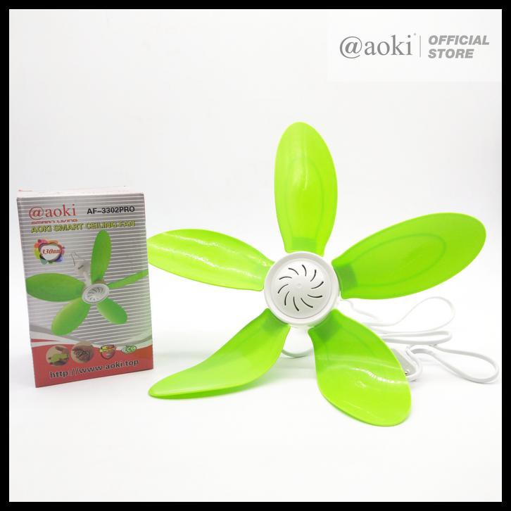 KIPAS ANGIN GANTUNG LANGIT BALING MINI CEILING FAN AOKI AF 3302PRO