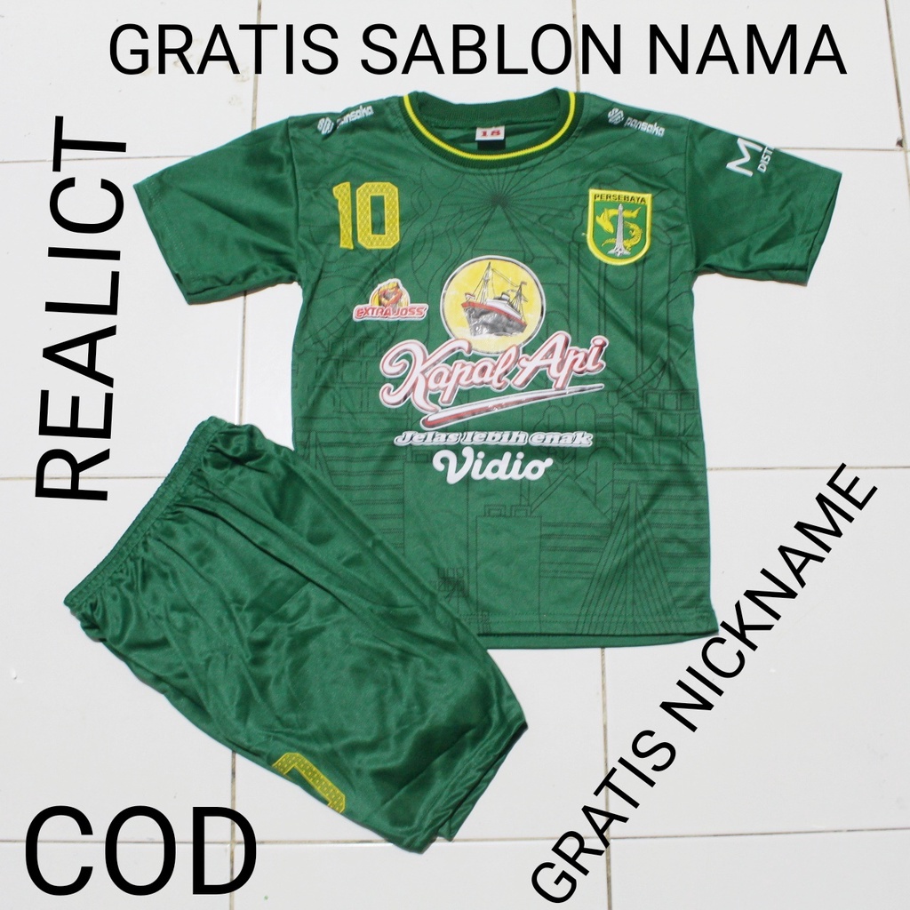 Jerseysetelan baju bola persebaya