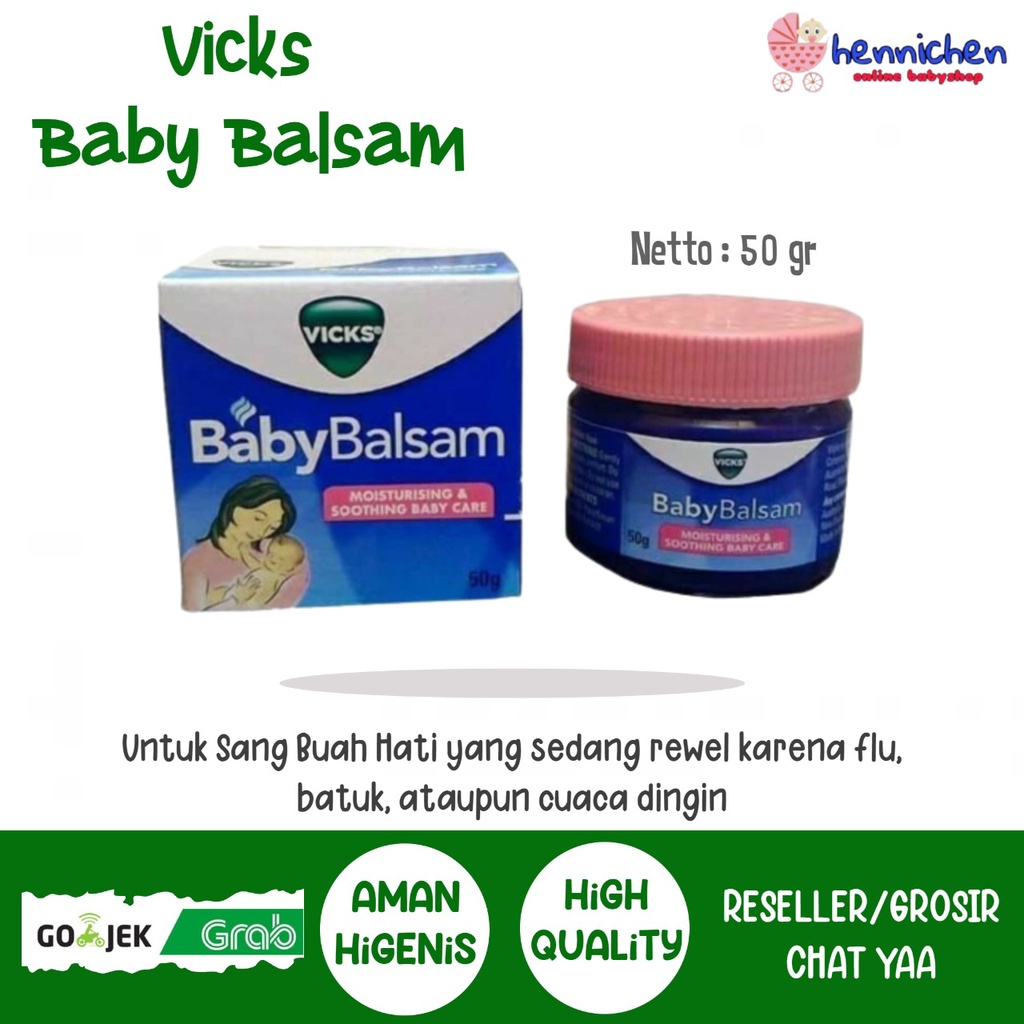 ORIGINAL Vicks Baby Balsam 50gr / Balsam anak / balsam bayi