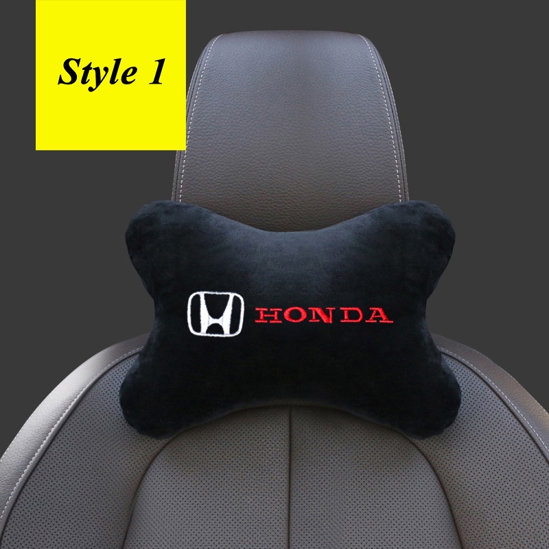 Bantal Sandaran Kepala Bahan Katun Untuk Honda Civic Accord Fit City Vezel CRV Odyssey Pilot Jazz Prelude