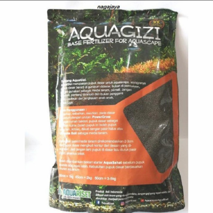 SALE pupuk dasar aquascape aquagizi aqua gizi 1 kg