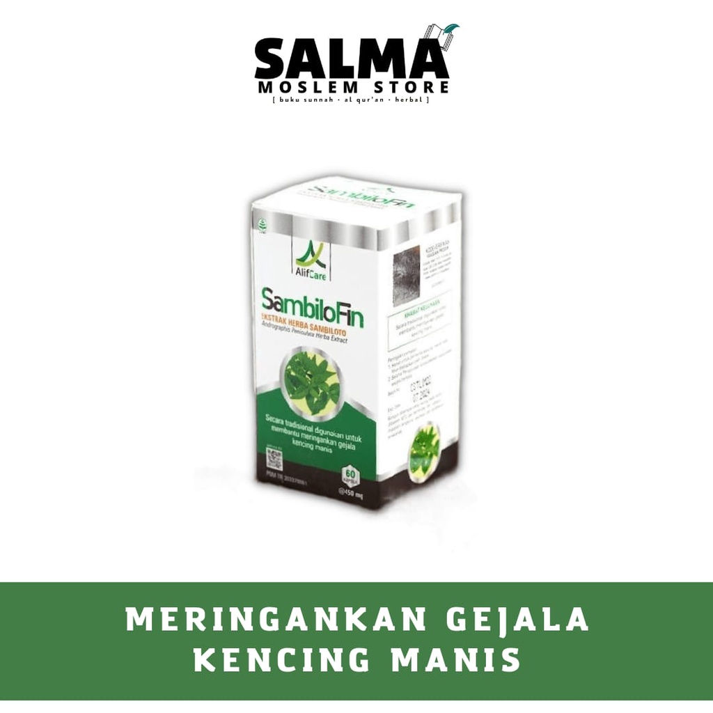 

Kapsul Sambilofin Ekstrak Sambiloto Obat Herbal Atasi kencing Manis gula