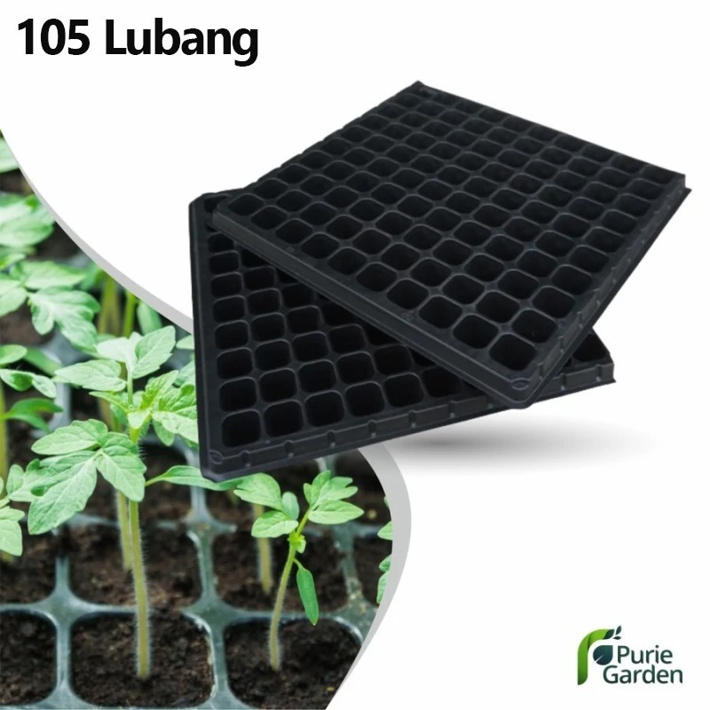 Tray Semai Pot Tray Penyemaian Bibit Tanaman 105 Lubang PG KDR