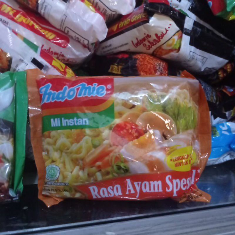 

Indomie Mie Rasa Ayam Spesial Indomie Indofood 1 pcs Rp 3.000,-
