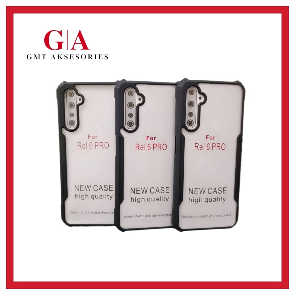 CASE FUSION ARMOR SHOCKPROOF REALME 6 PRO ~ GA