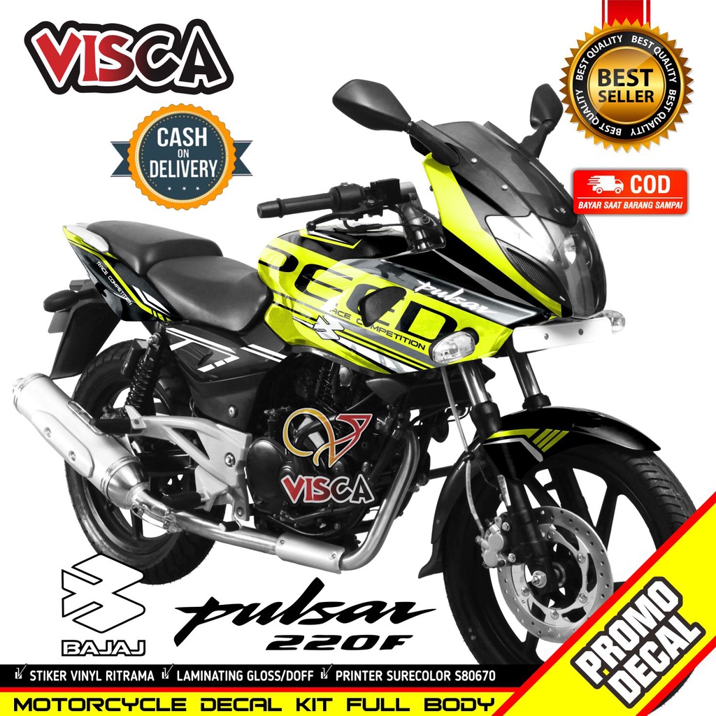 Decal Bajaj Pulsar Full Body Decal Bajaj Pulsar 220F Full Body Stiker Full Body Stiker Bajaj Pulsar 