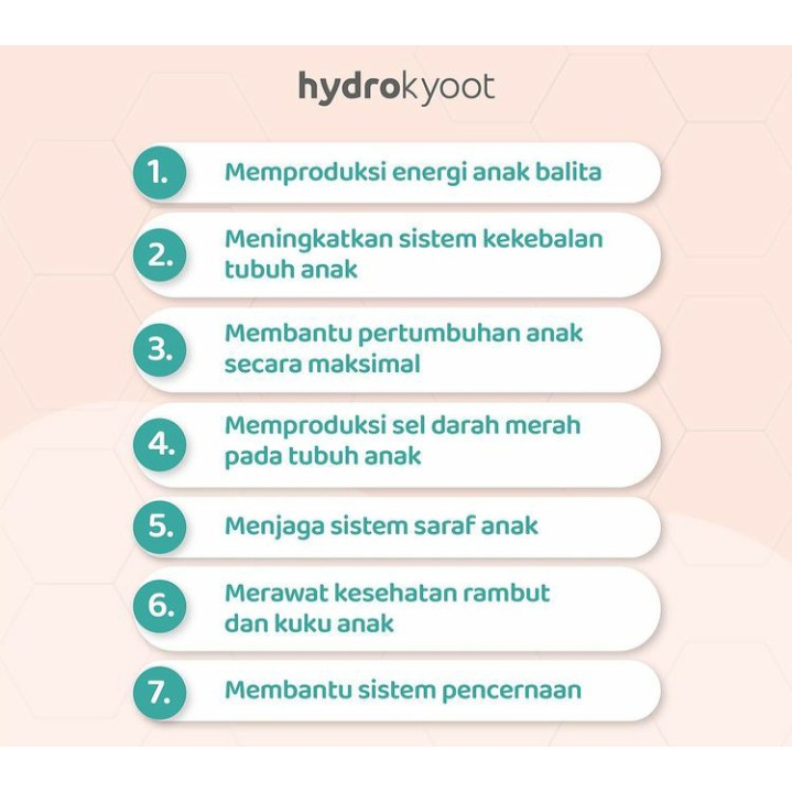 HYDROKYOTT MULTIVITAMIN ANAK/TINGGI KALSIUM/SACHET(SATUAN)