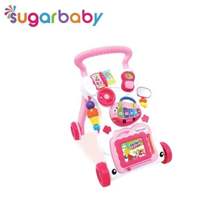 Sugarbaby Sugar Baby Mini Car Push Baby Walker With Weight Bottle (Baby Walker)