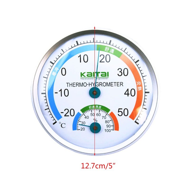 Kiss Termometer Mini Monitor Suhukelembaban Udara Untuk Rumahkantor