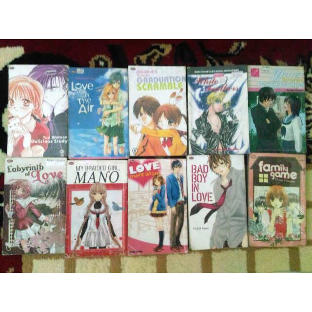 Komik oneshot SC cabutan 1 (20 buku)