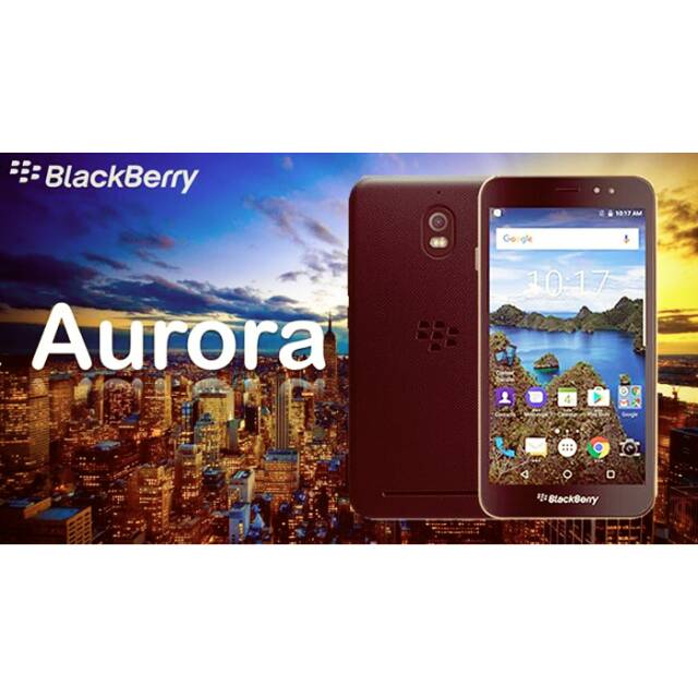 Blackberry Aurora 32/4gb ram ,SILVER NEW RESMI