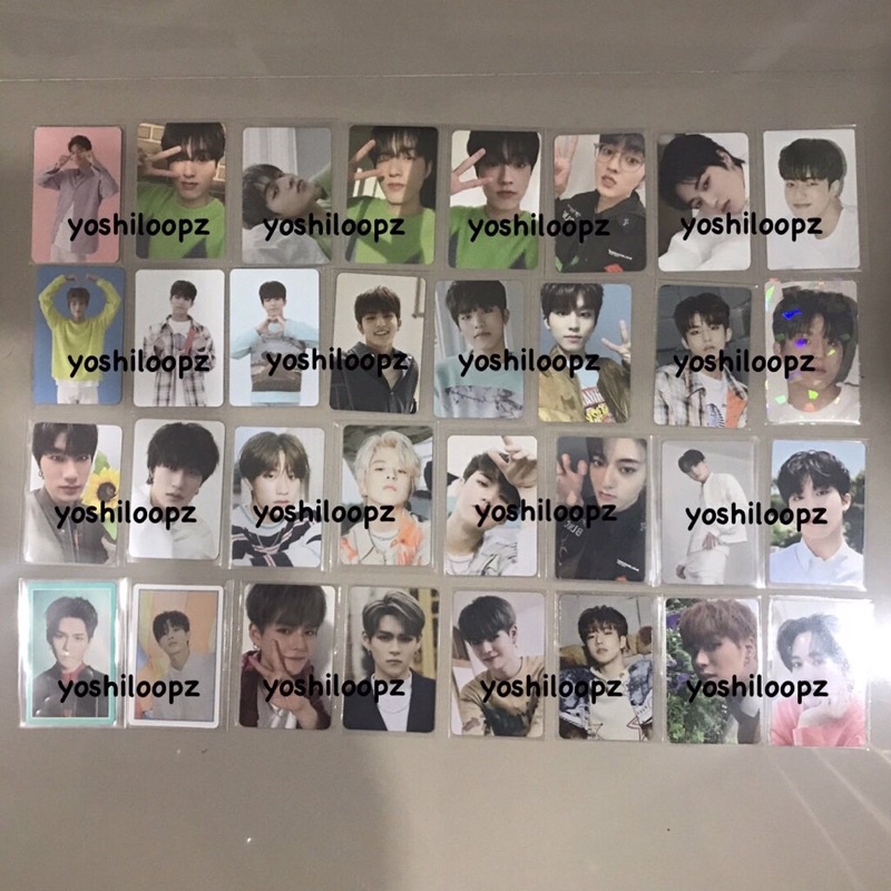 pc photocard treasure haruto maung holo wv cahil selca selfie blue bata yedam sadboy asabul doyoung 