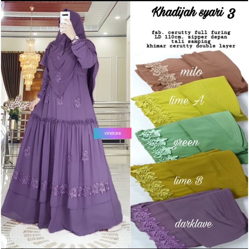 KHADIJAH SYARI 3 By VINSTORE