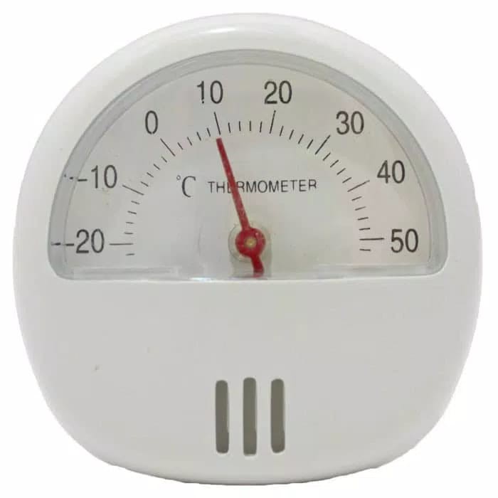 [ GRAY.STORE 178 ] Termometer analog kulkas ukur suhu 2 inc -20 sd 50 / Thermometer Freezer indoor outdoor magnet