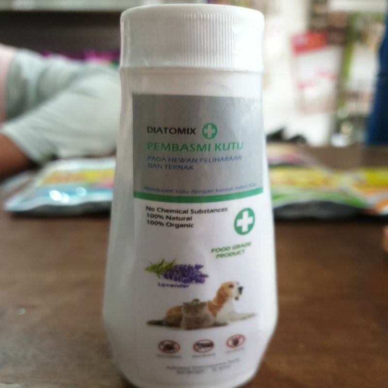 Diatomix bedak pembasmi kutu 25gr